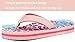 INMINPIN Kids Boys Girls Flip Flops Comfort Quick-Dry Beach Pool Aqua Thong Sandals(Little Kid/Big Kid),Leopard Pink,13 little kid