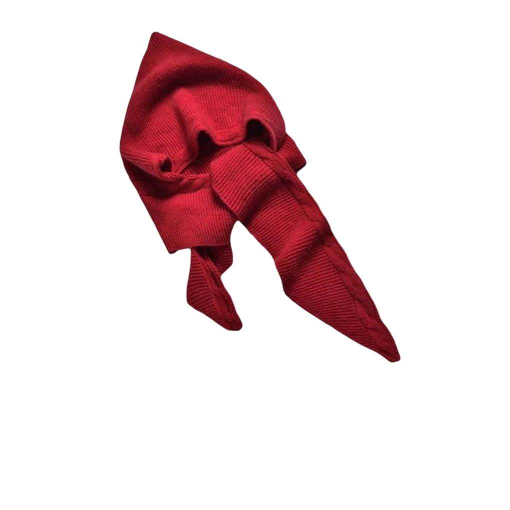 Ensemble écharpe d'hiver femme bonnet cachemire tricoté chaud et épais