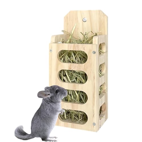 Support de foin pour lapin pour une cage propre au quotidien
