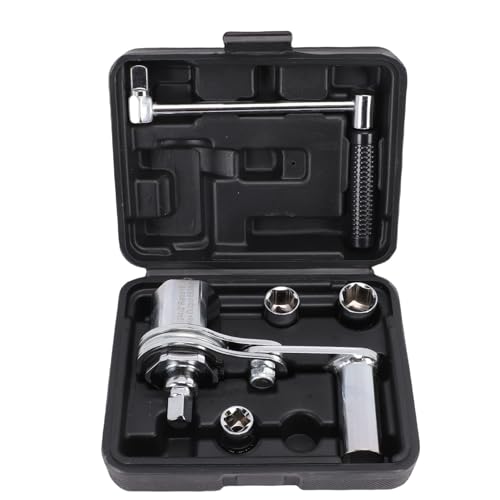 KIMISS Torque Multiplier Wrench Set - Heavy Duty Lug Nut Remover for Automotive Use, 1/2 Drive, Compatible with 17mm, 19mm, 21mm Sockets - Labor Saving Alloy Steel Design