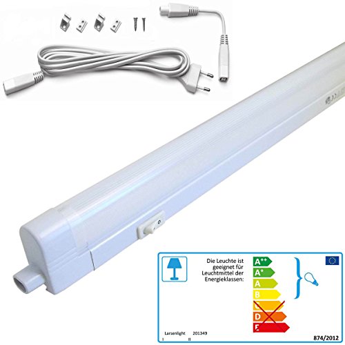 Preisvergleich Produktbild Kleinstlichtleiste mit Schalter für 14 Watt T5 Leuchtstofflampe