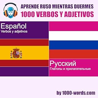 Aprende ruso mientras duermes - 1000 verbos y adjetivos cover art