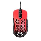 RGB-Gaming-Maus mit Software, 5 integrierten Speicherprofilen, matte Beschichtung und extra PTFE-Maus-Skates