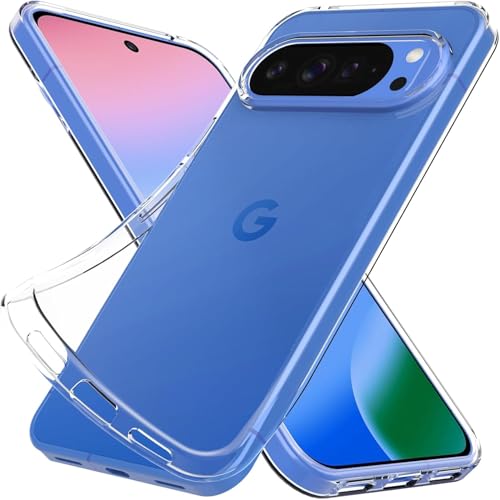 Image of REALCASE Silicone Google Pixel 10 5G Back Cover Case, Scratch Resistant Protective Crystal Clear Transparent Shock Proof Bumper Back Cover Case for Google Pixel 10 5G