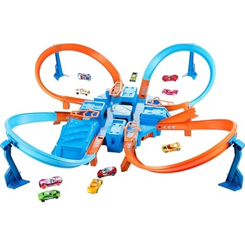 Hot Wheels Criss Cross Crash Track Set Cover