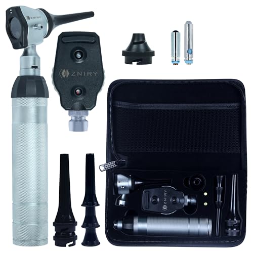 Zniry Veterinary Otoscope and Ophthalmoscope Diagnostic Set – Essential Medical Examination Kit'