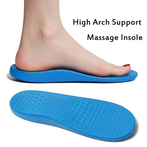 Image of INMINPIN Mens Womens Garden Clogs Shoes Beach Slippers Pool Water Sandals with Comfortable Arch Support Insole