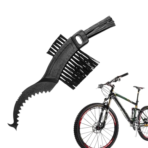 Cepillo para Cadena de Bicicleta - Cepillo para bielas de Cadena de Ciclismo de 23,01x8x2,01 cm, Herramienta de Cepillado de Limpieza de bielas, Herramienta de Limpieza de Mantenimiento de Engranajes
