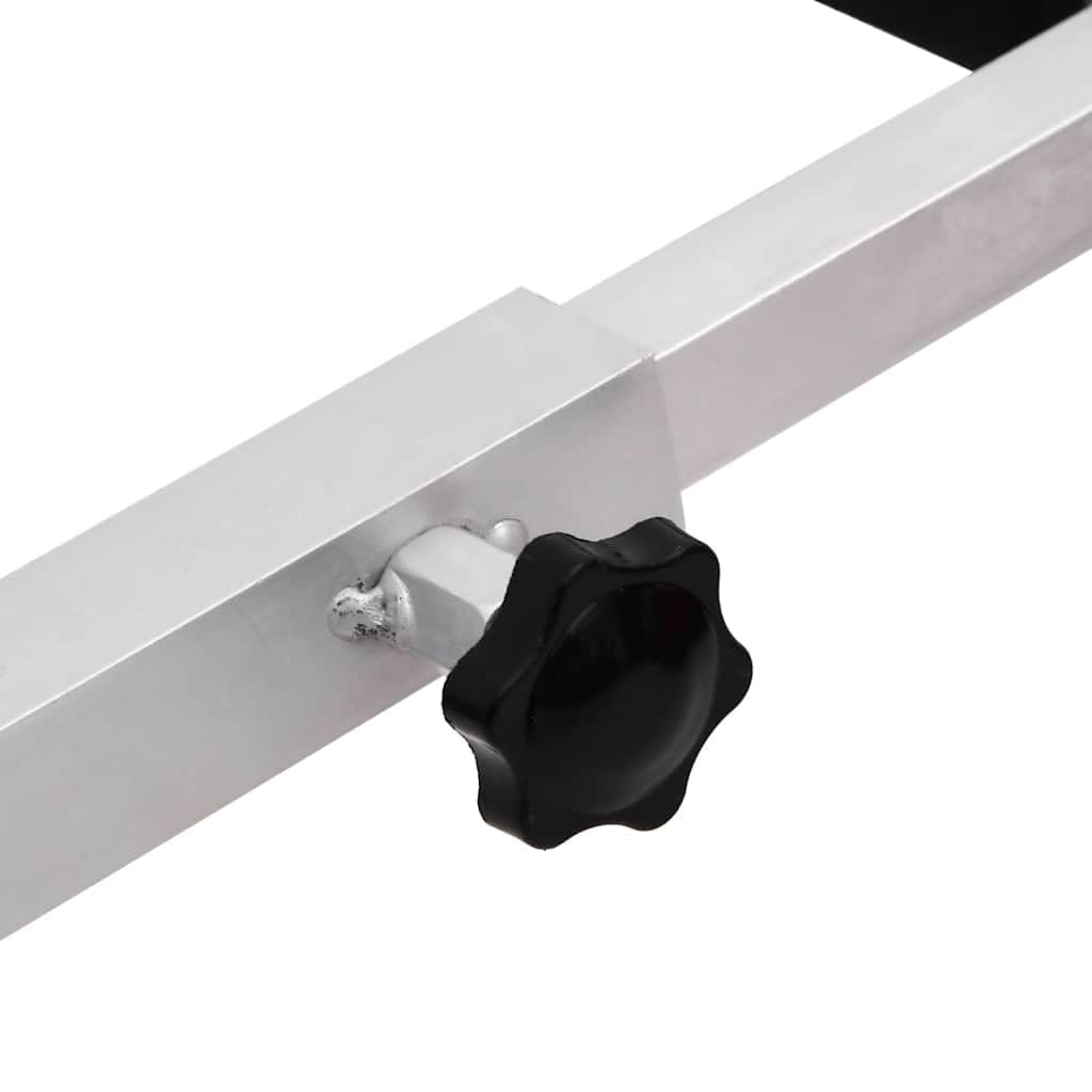 Aluminiowy wózek kajakowy, obciążenie 90 kg, z regulowaną szerokością, koła absorbujące wstrząsy, wyściółka ochronna zapewnia bezpieczny transport, nadaje się do kajaka, kanu, pontonu, wody