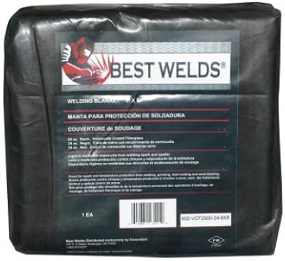 BW Blanket 24OZ ACRYLICCOATED Glass 6X8 Yellow