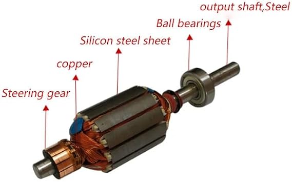 Speed Motor 12V/24V, 8mm Shaft Diameter DC High Speed Motor 50w(2000RPM,12V Motor)