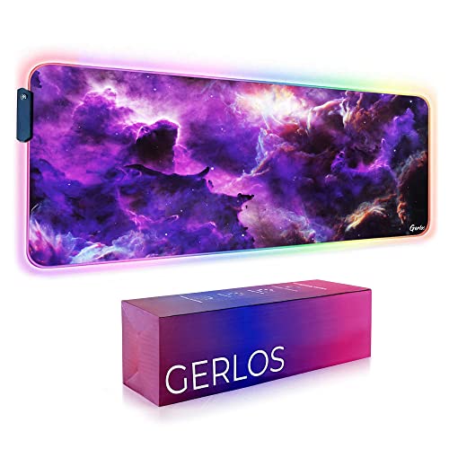 Gerlos RGB Large Gaming Mouse Pad