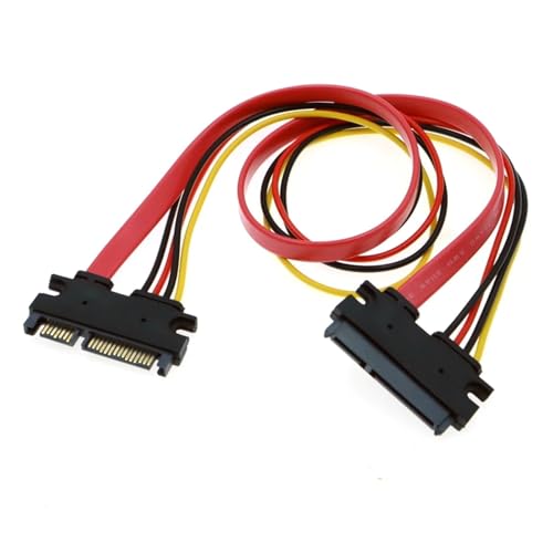 Cable Extensor SATA 30 cm 22 Pin Male a Female miniatura 5