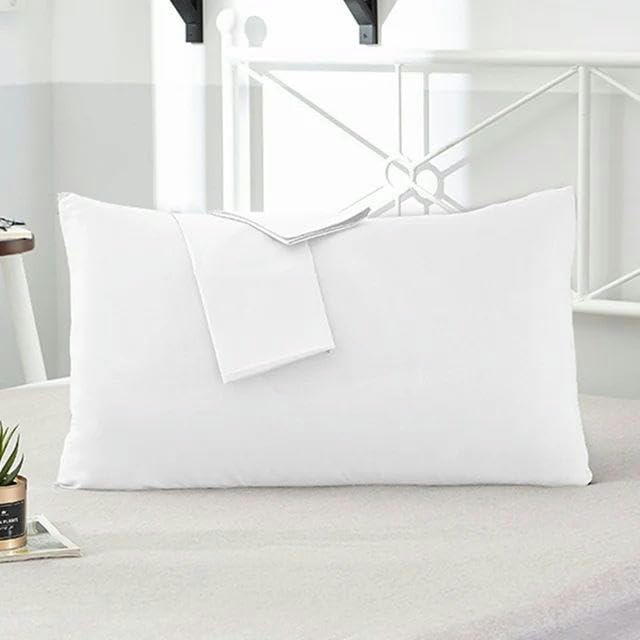 Funda de Almohada de algodón de Color sólido, 66 x 66 cm, 50 x 75 cm, Multicolor, Opcional, para Dormir, Color, 48 x 150 cm, 2 Piezas
