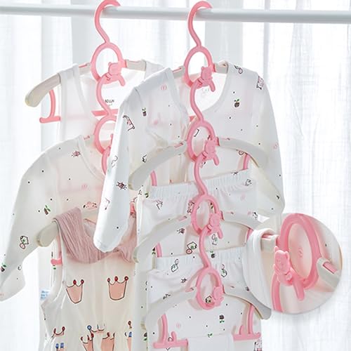 HGYZE-Baby-Hangers-for-Closet-Non-Slip-11-14-Adjustable-Infant-Clothes-Hanger-for-Nursery-0-18yrs-Plastic-Kid-Hanger-Clothing-Organizer-Children-Pink-Plastic-Rack-for-Newborn-Toddler-Coat-20pcs HGYZE Baby Hangers for Closet Non Slip 11 14 Adjustable Infant Clothes Hanger for Nursery 0 18yrs Plastic Kid Hanger Clothing Organizer Children Pink Plastic Rack for Newborn Toddler Coat 20pcs