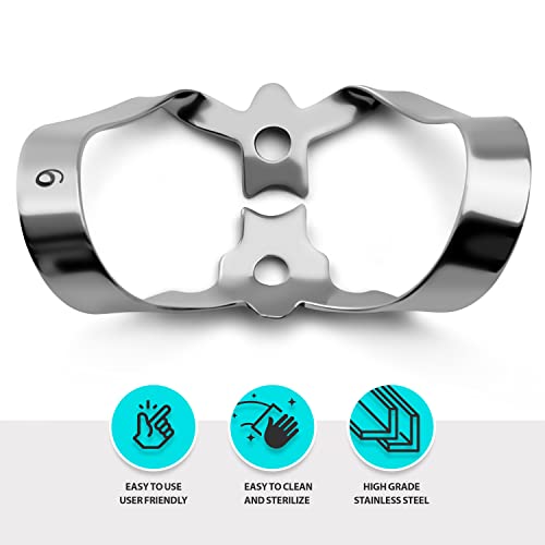 Surgical Online SO05RUBCLA0130 Premium Endodontic Rubber Dam Clamp Kit Different Kinds, Dental Procedure Tools thumb #1