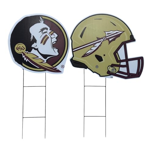 Proformance Home NCAA Florida St Seminoles 2 Pack Yard Signs