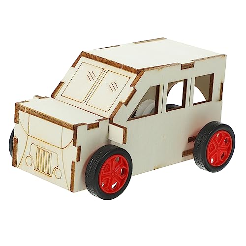TOYANDONA Carro De Madeira Artesanal De Madeira Carro De Madeira Educacional Carro Exclusivo Fio De