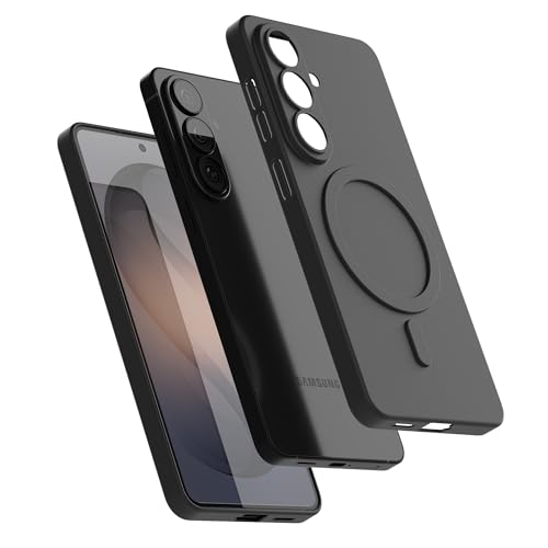 �yRedbean�����zGhostFit �ɔ�0.06cm MagSafe�Ή� Galaxy S26 Plus - Black �u���b�N �P�[�X�b�V���v���^���炳��}�b�g�^���C�����X�[�d�Ή��b�w��h�~�E���΂݂ɂ����E���t���h�~�b���y�� �X���� �X�}�z�J�o�[