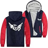 GO2COSY Anime Axis Powers Hetalia Thicken Jacket Hooded Hoodie Winter Warm Coat Sweatshirt