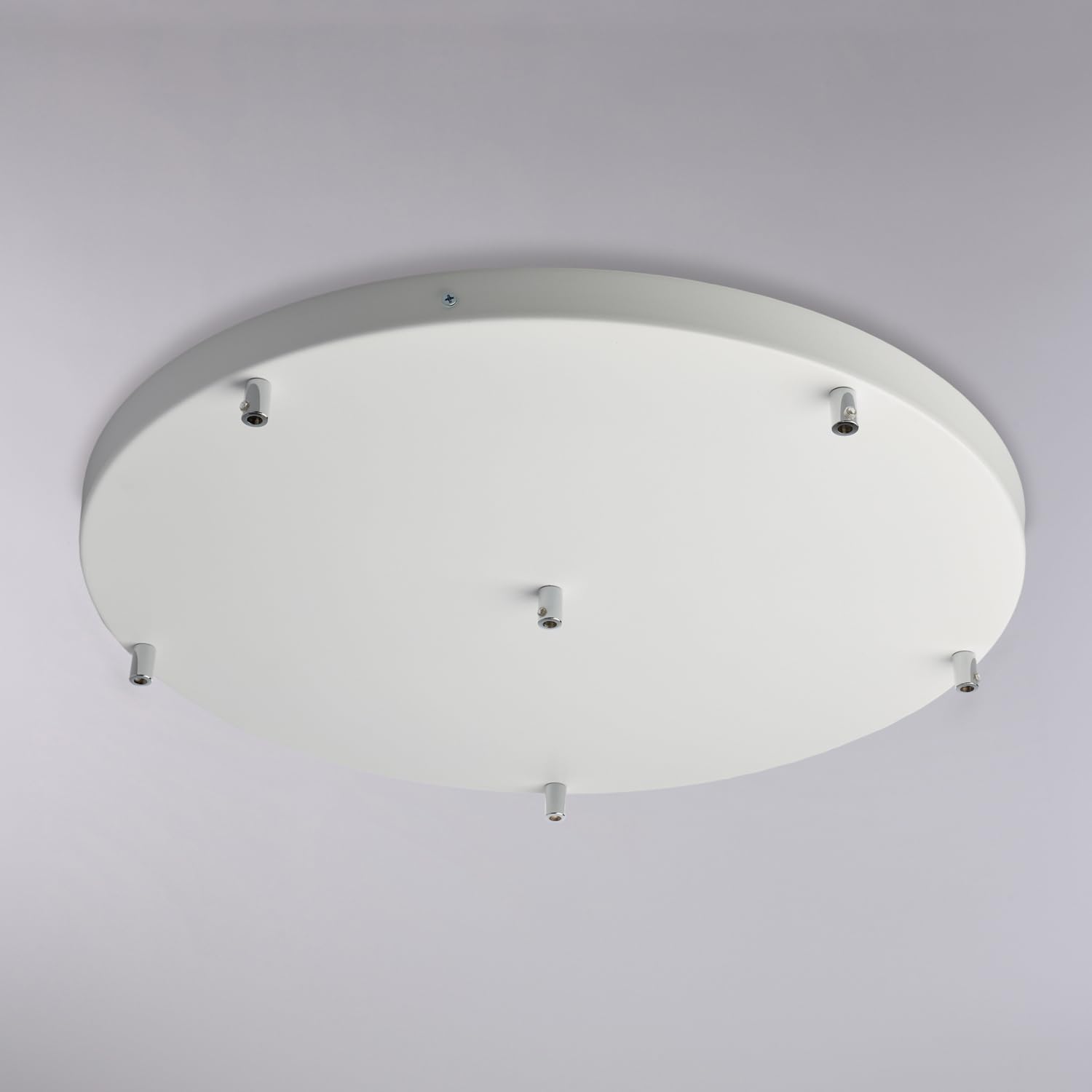 Rosone Multicavo In Ferro Bianco Diametro 50 Cm