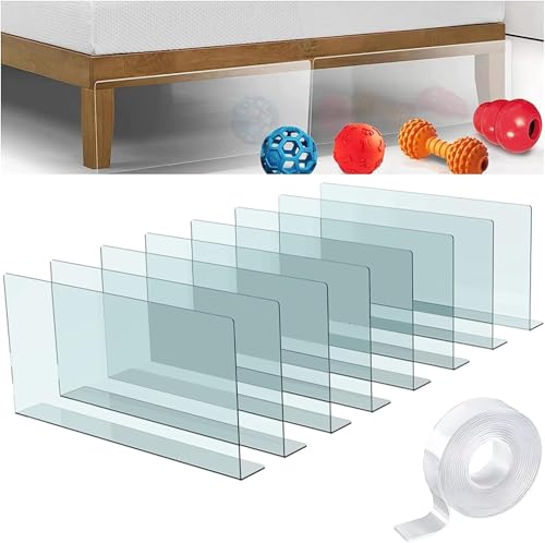 Bloqueurs de jouets transparents de qualité supérieure pour meubles 8 pcs - 2