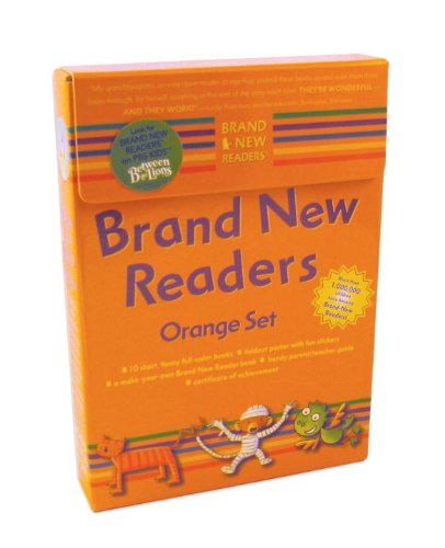 Brand New Readers: Orange Set (Cat and Mouse, Pizza, Dinah