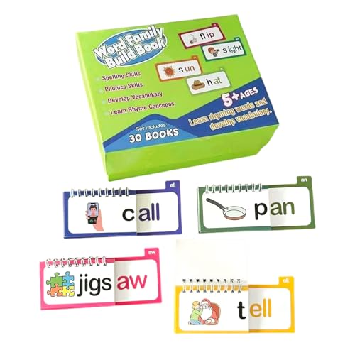 Livre de phonétique maternelle avec cartes flash vocabulaire pour apprentissage lecture préscolaire