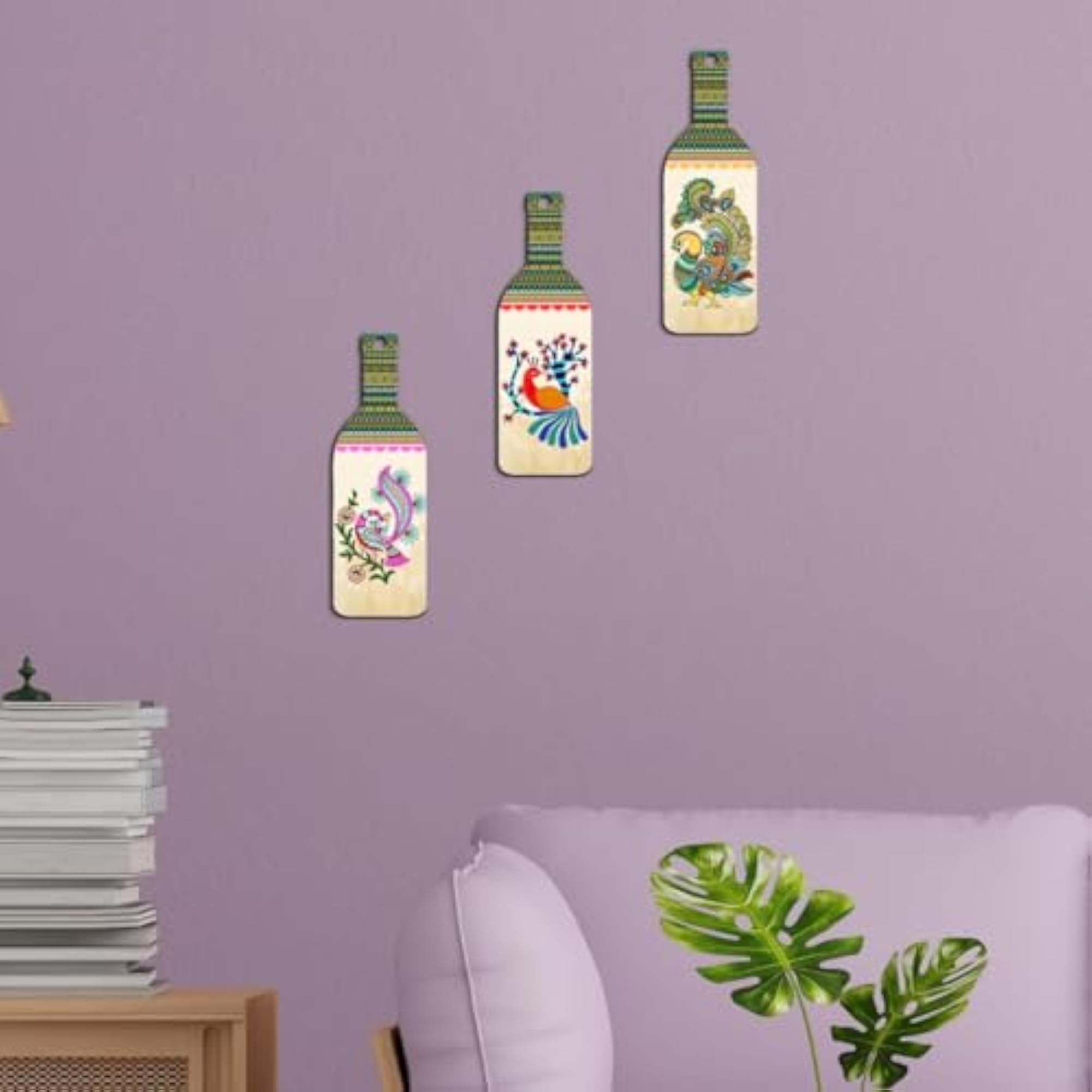 Wooden Wall Hanging Decor for Living Room