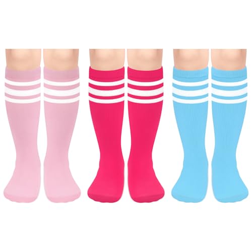 Image of Sarfel Toddler Soccer Socks Kids Soccer Socks Youth Soccer Socks Kids Baseball Socks Girls Softball Socks Boys Football Socks