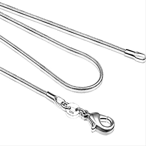 Chaîne de corde 925 unisexe, le cadeau collier parfait pour surprendre homme et femme