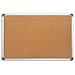 Blue Summit Supplies 24 Inch x 36 Inch Corkboard with Aluminum Frame, Bulletin Board with Included Push Pins for Office, Classroom, or Home, Mounting Hardware Included