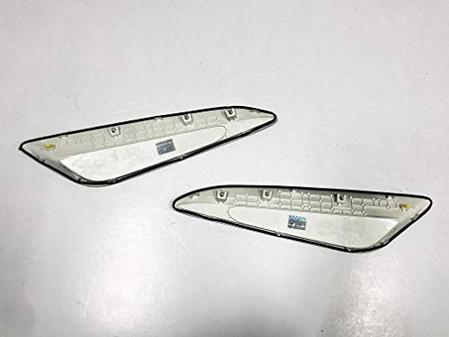 Automotiveapple Sell, Hyundai Motors Oem Genuine Front Bonnet Hood Garnish Vent 2-Pc Set For 2012~2015 Hyundai Genesis Coupe #TOP2