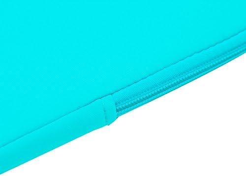 RAINYEAR 14 Inch Laptop Sleeve Case Protective Soft Padded Zipper Cover Carrying Computer Bag Compatible with 14" Notebook Chromebook Tablet Ultrabook(Blue)