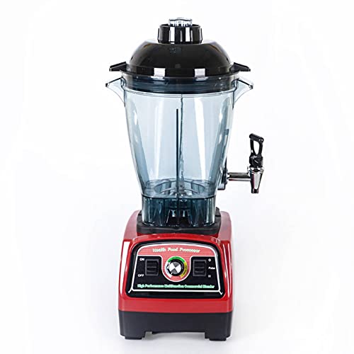 Batidora profesional para cocina, batidora de batidos de encimera de 2800 W con triturador de hielo de doble protección para batidos, hielo y frutas congeladas, recipiente de