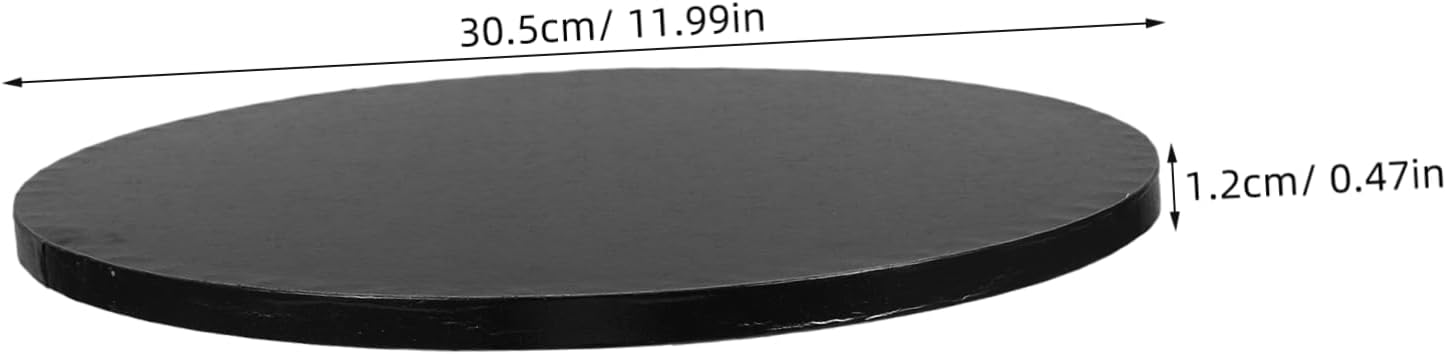 Cabilock 8pcs Cake Board Rounds Sturdy Cardboard Dessert Circles White Gold Silver Foil for Weddings Showers Birthdays Effortless Cleanup Reliable Support