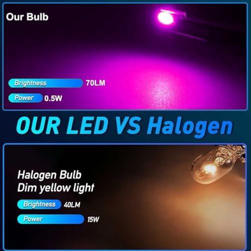 10X bombillas led T5 para tablero de instrumentos miniatura 2