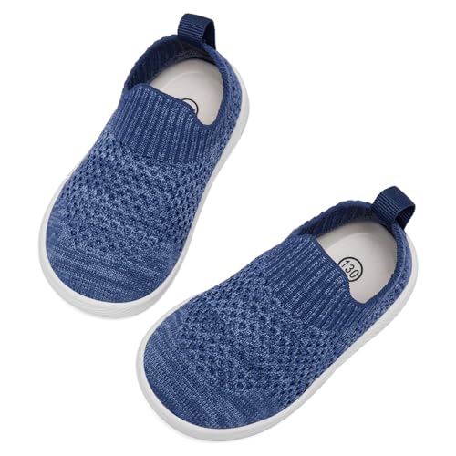 Image of MORENDL Baby Toddler Walking Socks Non-Slip Breathable Unisex Casual Sneakers
