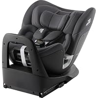 BRITAX RÖMER Kindersitz Britax Römer RIDER, für Kinder von 40-125 cm (i-Size) mit ISOFIX und Stützbein, Geburt - 7 Jahre, Midnight Grey – Ansicht 1