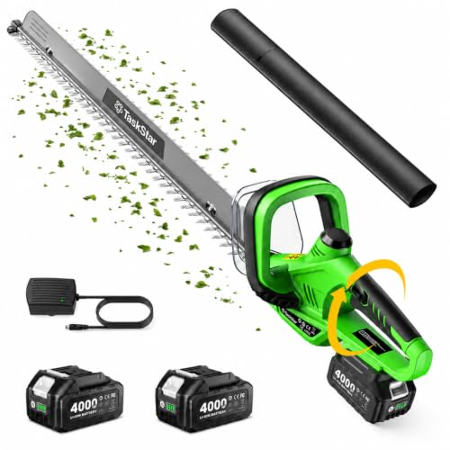 22" Rotating-Handle Trimmer with 2x4.0Ah