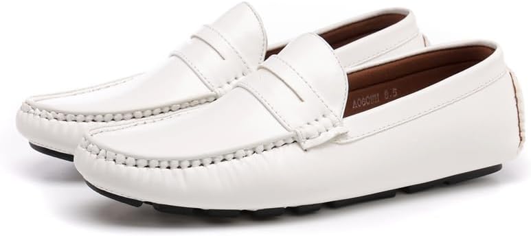 DECARSDZ Men's Lightweight Casual Penny Loafers Soft for Driving Slip on Shoes for Men - Image 3
