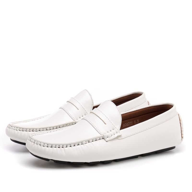 DECARSDZ Men's Lightweight Casual Penny Loafers Soft for Driving Slip on Shoes for Men2