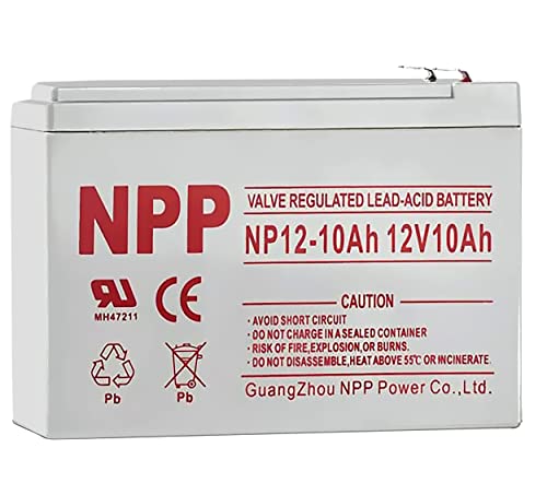 NPP 12V 10Ah Rechargeable Battery