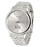 Gehäuse und Armband aus Edelstahl, poliert, teilgeschliffen, Faltschließe