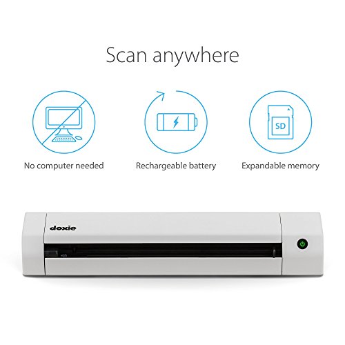 Doxie Go SE - The Intuitive Portable Document Scanner with Rechargeable Battery and Easy Software for Home, Office, or Work from Home by Doxie - Image 2