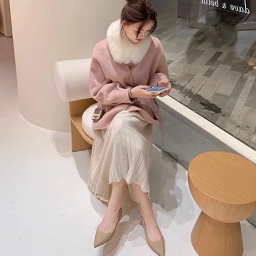 Women's Patent Leather Chunky Heel Pumps Sexy Pointed Toe Slip-On Low Heel Dress Shoes Wedding Date Evening Formal Shoes4