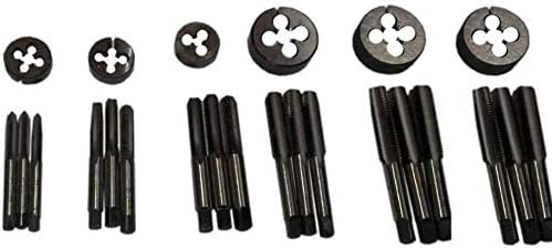 NEW BSW TAP DIE SET 3/16" - 1/2" - 24 PCS SET - BRITISH STANDARD WHITWORTH