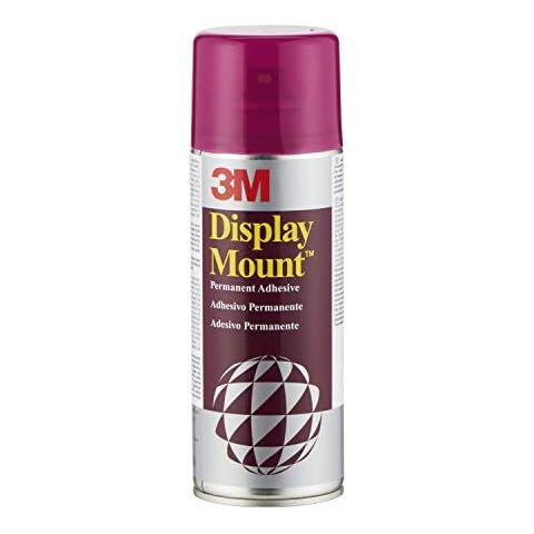 3M DisplayMount Permanent Multi-Purpose Spray Adhesive, 1 Can 400 ml - Ideal for creating models and displays Cover