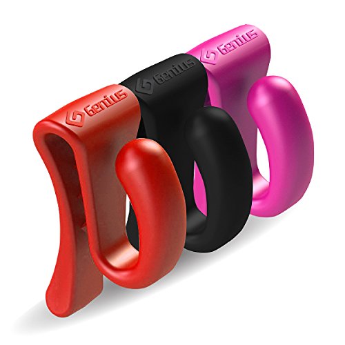 Genius Key Clip Organizer - Purse Clips for Keys - Set of 3