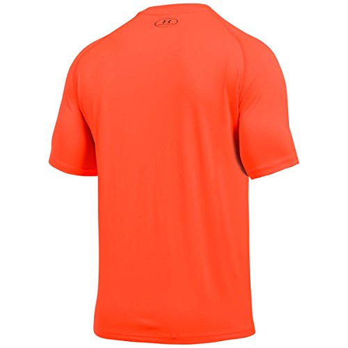 Under Armour UA Tech SS tee Camiseta Deporte, Hombre, Naranja (Phoenix Fire), SM
